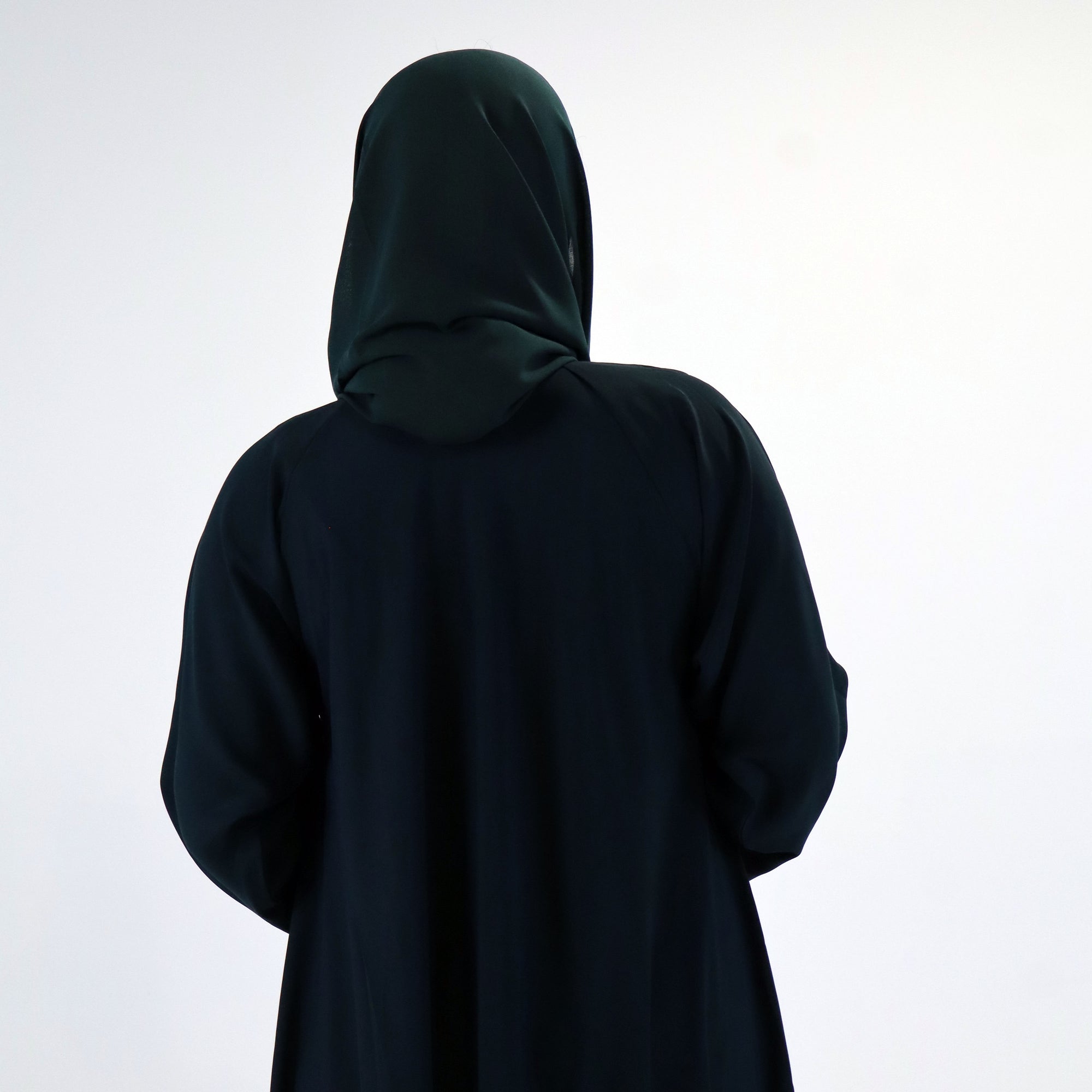 Classic Emerald Teal Abaya