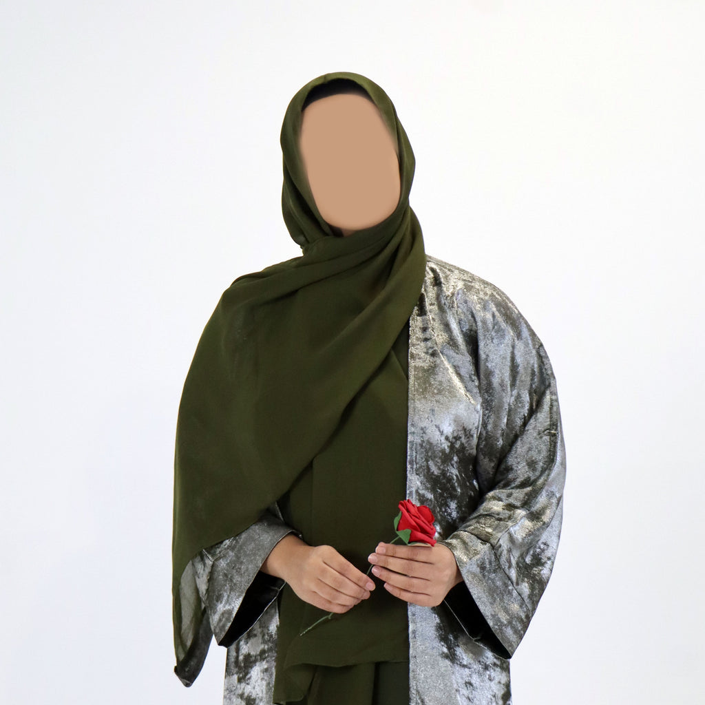 Essential Forest Green Abaya