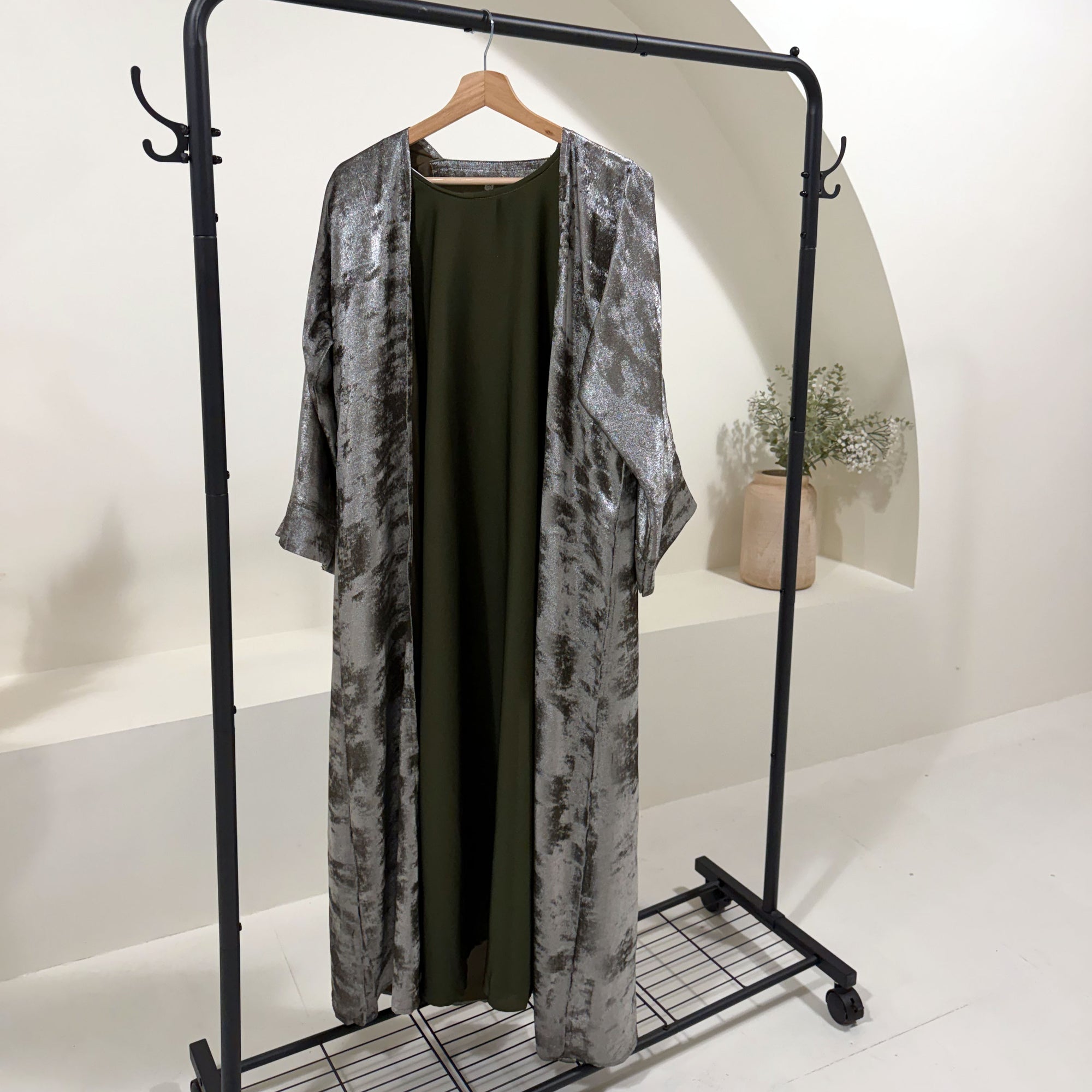 Essential Forest Green Abaya