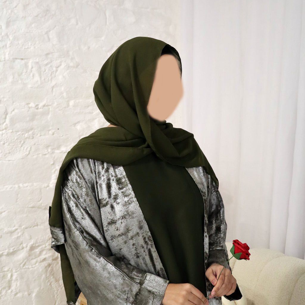 Essential Forest Green Abaya