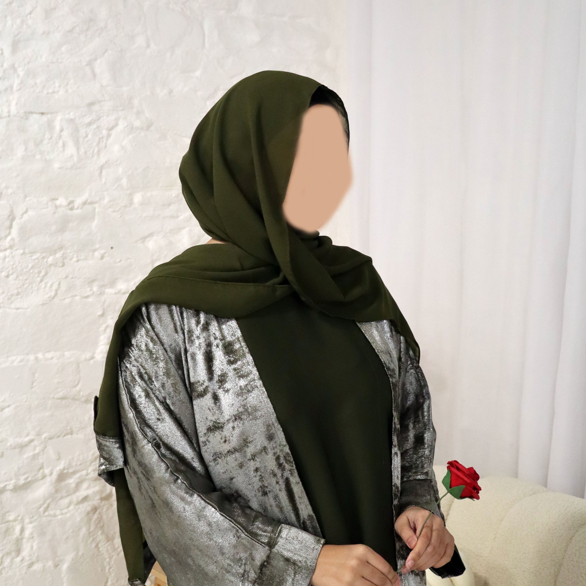 Essential Forest Green Abaya